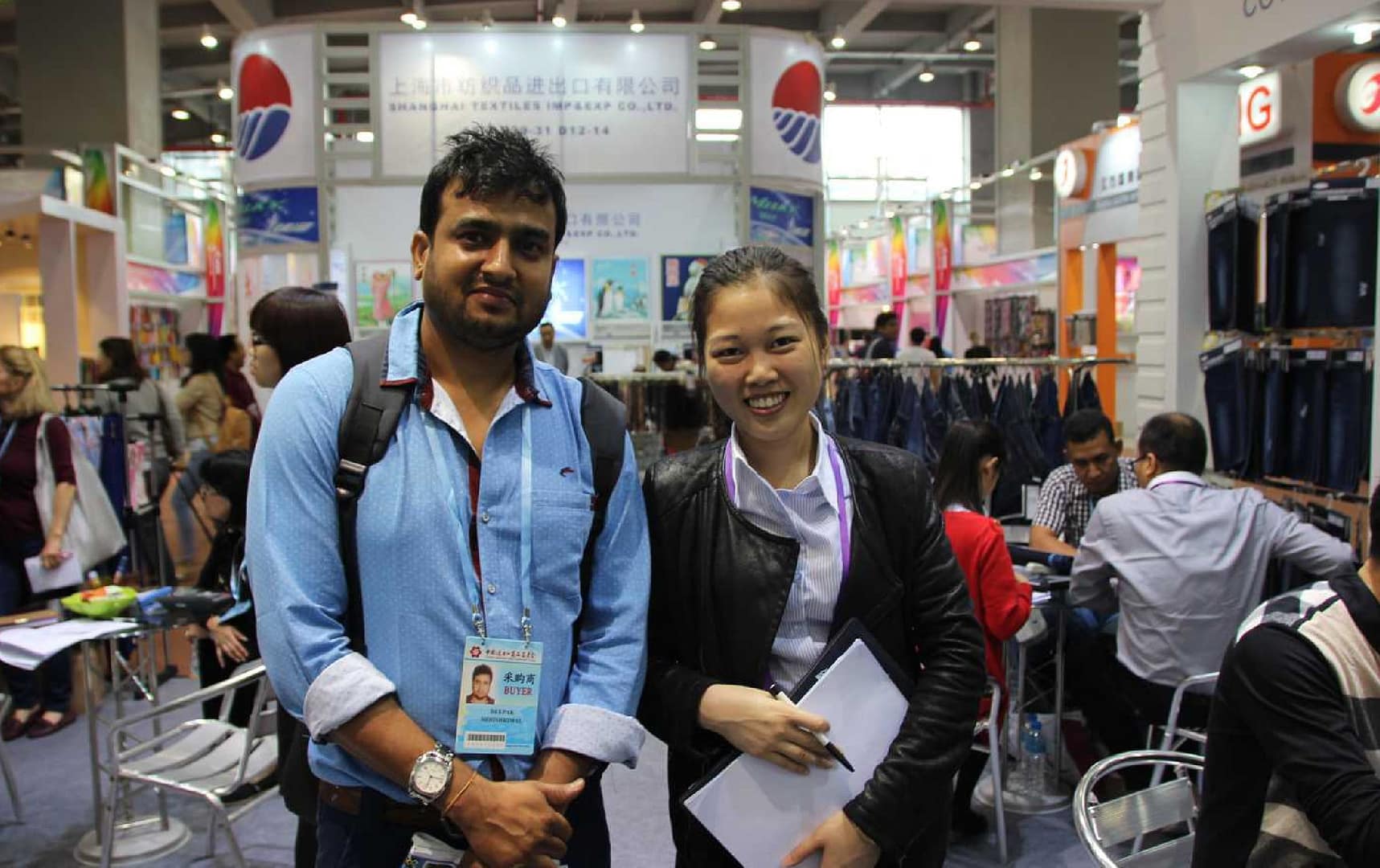 Denim fabric canton fair